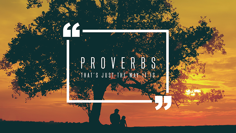 Sermon Series Artwork – Proverbs – That's just the way it is